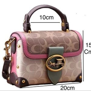 Small  cross body bag for women - Leather handbag-satchel shoulder bag